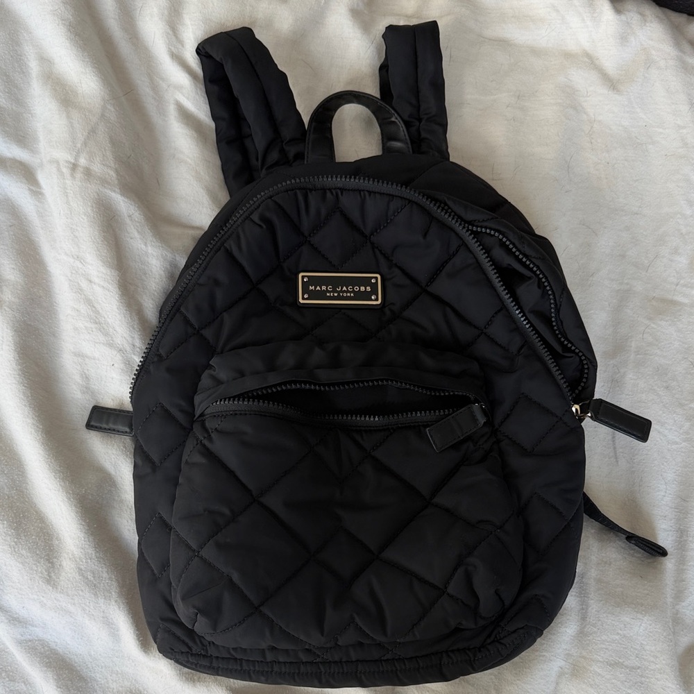 Marc Jacobs Quilted Black Backpack